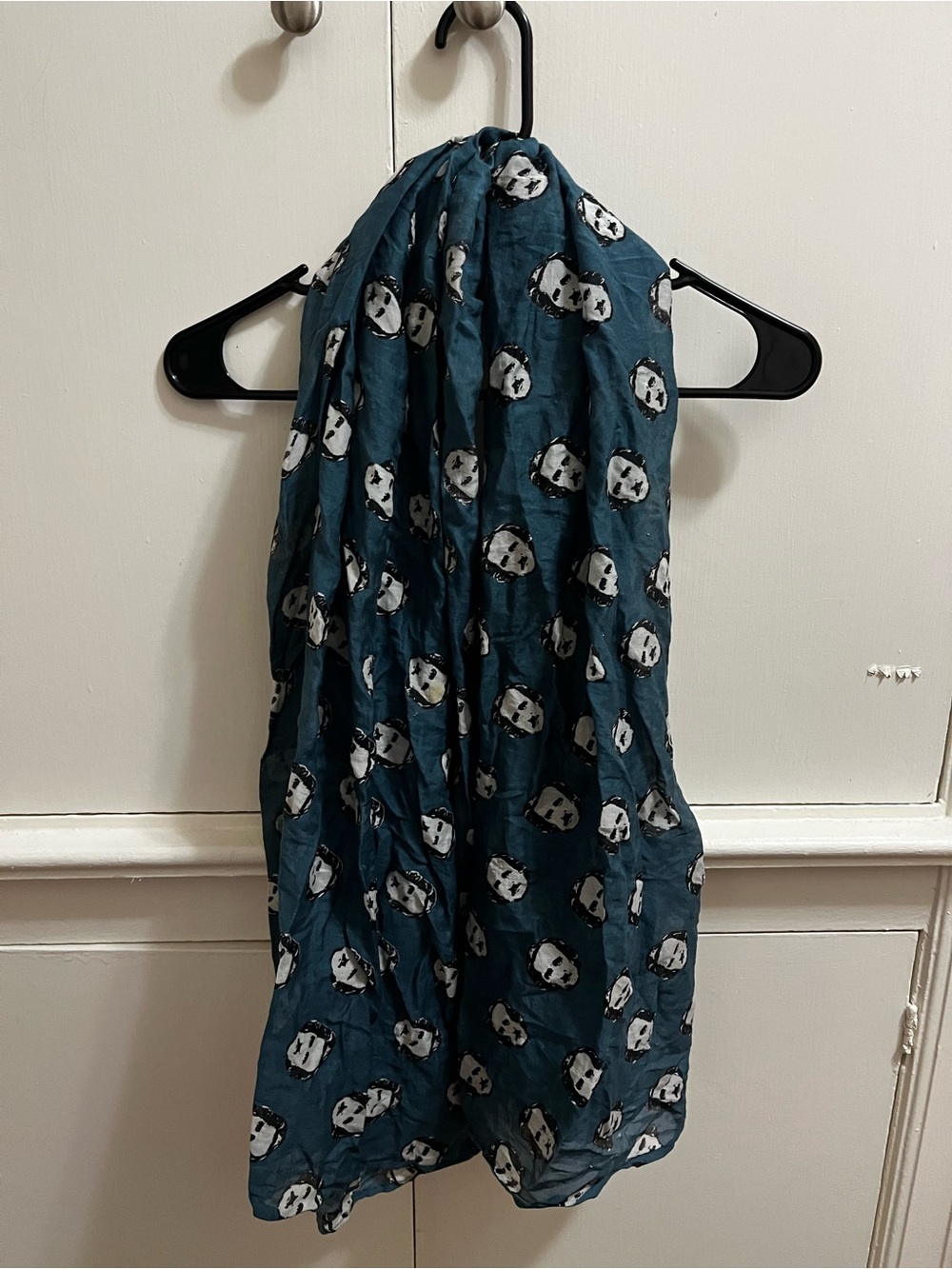 Out of Print Edgar Allen Poe Scarf